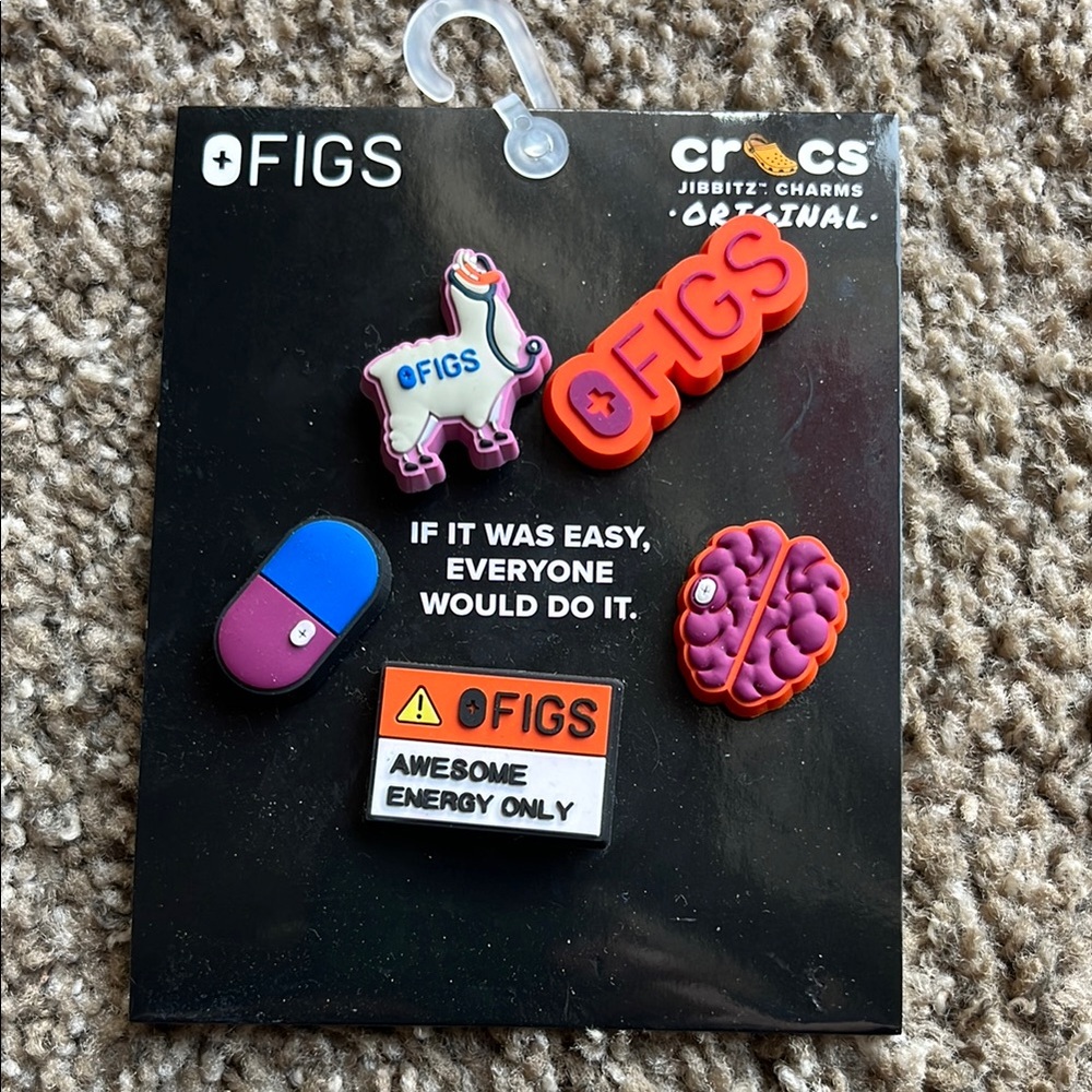 Figs Jibbitz Charms Set - Multicolor
